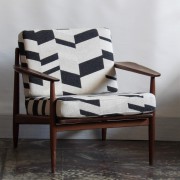 vintage, scandinave, artisan tapissier, montreuil