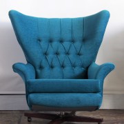 vintage, scandinave, artisan tapissier, montreuil