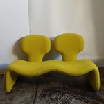 fauteuil vintage, Bagnolet, Montreuil, Paris, Designer, Paulin, Mourgue, Steiner, artisan tapissier, Airborne