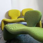 fauteuil vintage, Bagnolet, Montreuil, Paris, Designer, Paulin, Mourgue, Steiner, artisan tapissier, Airborne