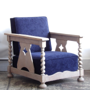 vintage, scandinave, artisan tapissier, montreuil