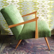 fauteuil vintage, Bagnolet, Montreuil, Paris, Designer, Paulin, Mourgue, Steiner, artisan tapissier, Airborne, artisan tapissier
