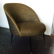 fauteuil vintage, Bagnolet, Montreuil, Paris, Designer, Paulin, Mourgue, Steiner, artisan tapissier, Airborne, artisan tapissier