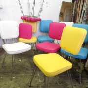 fauteuil vintage, Bagnolet, Montreuil, Paris, Designer, Paulin, Mourgue, Steiner, artisan tapissier, Airborne, artisan tapissier