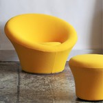 fauteuil vintage, Bagnolet, Montreuil, Paris, Designer, Paulin, Mourgue, Steiner, artisan tapissier, Airborne