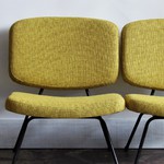 fauteuil vintage, Bagnolet, Montreuil, Paris, Designer, Paulin, Mourgue, Steiner, artisan tapissier, Airborne